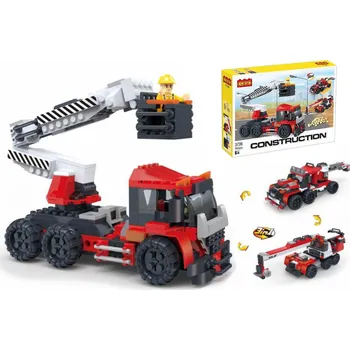 ostatní stavebnice COGO stavebnice Servisní vozidla 3v1 kompatibilní 320 dílů