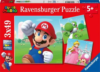 Puzzle Ravensburger Super Mario 3x 49 dílků