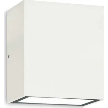 Venkovní osvětlení Ideal Lux 268316 LED venkovní nástěnné svítidlo Argo 1x10W | 1200lm | 4000K | IP65 - bílá + sada - Trio LED žárovka 2x10W | E27 | 3000K | 806lm