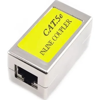 Síťový konektor XtendLan Spojka RJ45 rozvodu CAT5E přímá, stíněná