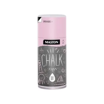 Barva ve spreji Maston CHALK (Křídový sprej) 150ml růžová - pink