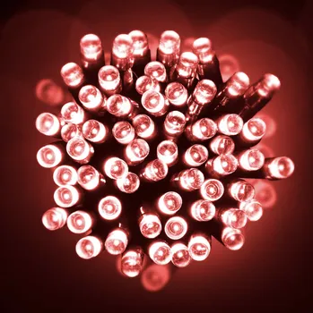 Vánoční dekorace Vánoční osvětelní 210 LED - 21 metr, 5 barev Barva: červená