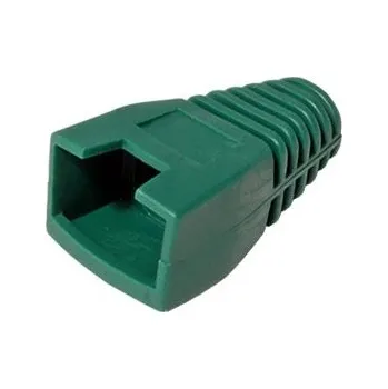 Konektor Krytka konektoru RJ45 s výřezem, zelená