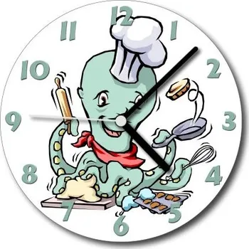 Hodiny Pelisport Hodiny Chobotnice skleněné