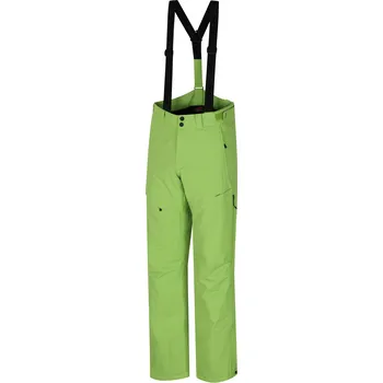 Pánské kalhoty Pánské lyžařské kalhoty HANNAH KASEY LIME GREEN XXL