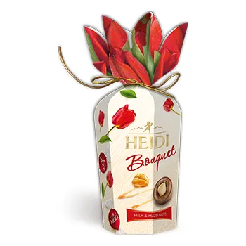 Bonboniéra Heidi Flower oříšek 120g