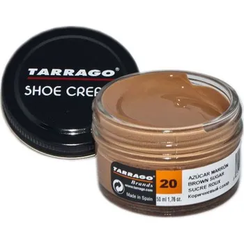 Přípravek pro údržbu obuvi Tarrago Krém na boty světle hnědý 50 ml