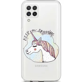 Pouzdro na mobilní telefon Kryt Samsung A22 silikon Dreaming (obal neboli pouzdro na Samsung A22)