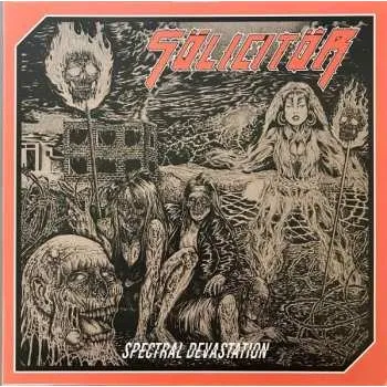 Zahraniční hudba LP Solicitor: Spectral Devastation 2020 Red Vinyl