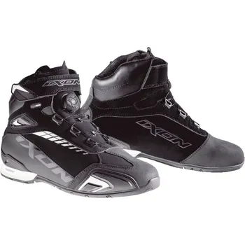 Moto obuv BULL WP 1015 - černobílé motocyklové boty IXON - 47