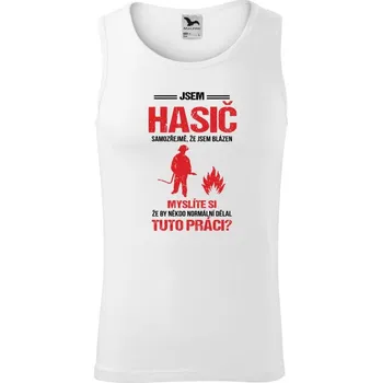 Pánské tílko Pánské tílko Malfini Core Samozřejmě, že jsem blázen - hasič