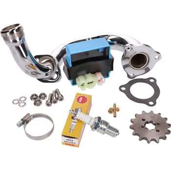 Výfuk pro motocykl 101 Octane Sada na odblokování, nastavitelné CDI, chrom, Derbi Senda, Aprilia RX, SX, Gilera RCR, SMT 2018- (Euro4) 41234