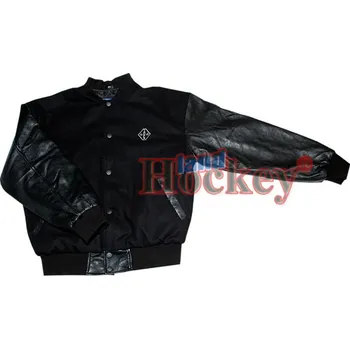 Bunda Tackla Baseball Jacket černá Barva: Černá, Velikost: XXL
