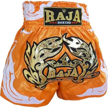 Thajboxerské trenky RAJA „oranžová-zlatá“