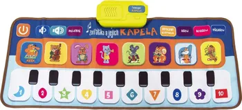 Hudební nástroj pro děti Teddies Elektronická hrací podložka Zvířátka a jejich kapela