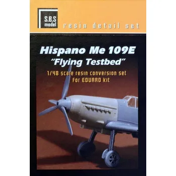 Plastikový model S.B.S model 1/48 Hispano Me 109E Flying Testbed conv.set (EDU)