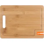 BANQUET Prkénko krájecí dřevěné BRILLANTE Bamboo 28 x 21 x 1,5 cm, s brouskem na nože