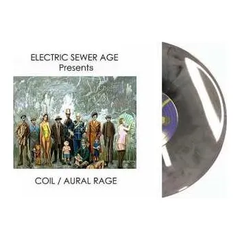 Zahraniční hudba EP Electric Sewer Age: Presents Coil / Aural Rage LTD | CLR 2021 Grey Marbled Vinyl Limited Edition