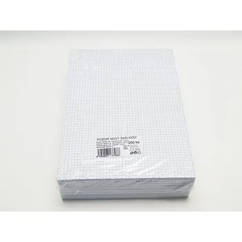 Kreslící karton A4, čtvereček, 200 listů