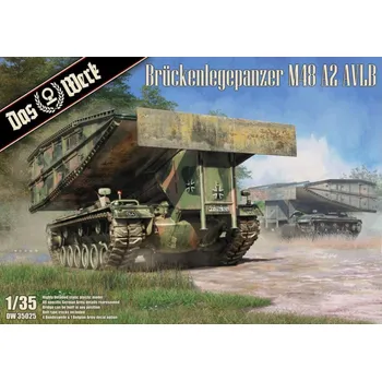 Plastikový model Das Werk 1/35 Brückenlegepanzer M48 A2 AVLB