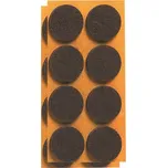 Eliplast Filcová ochrana podlah hnědá 20 mm 16 ks