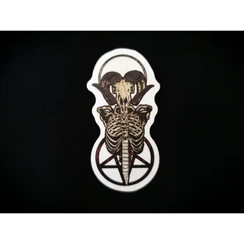 samolepka Samolepka - Goat Skeleton