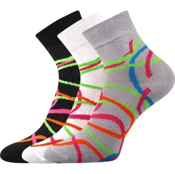 Dámské oblečení IVANA snížené dámské barevné ponožky Boma - MIX 47 35-38