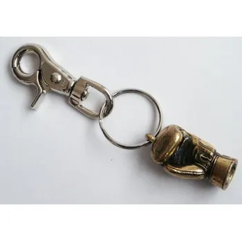 Klíčenka "Rukavice Big" kovová - Muay - zlatá barva