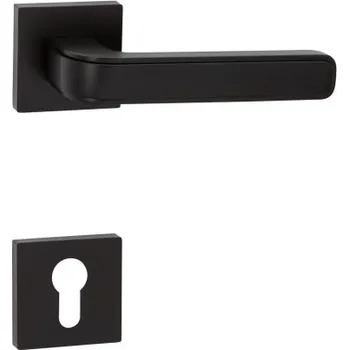 Dveřní kování COBRA Dveřní kování Linda-S (černá) Povrchová úprava: černá, Typ klíče: FAB