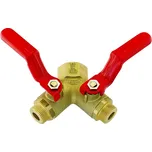 DKH 10 (kohout kulový dvojitý DKH 2xG3/4", PN35, mosaz)