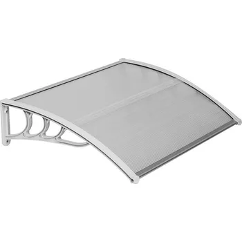 Stříška nad vchodové dveře Stříška nad dveře 150x100 (Ochranná stříška nad dveře z polykarbonátu)