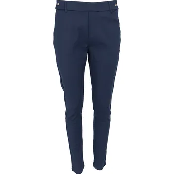 Dámské kalhoty Freesia Paris L039 kalhoty pásek barva: modrá tmavá, velikost: M