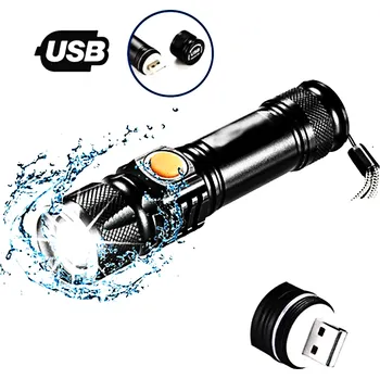 Svítilna Svítilna QiiM WN31 kapesní nabíjecí 3W 200lm USB Li-ion (Nabíjecí | 3W | 200lm | USB | Li-ion | LED svítilna | mini svítilna | outdoor svítilna | svítilna s USB nabíjením | kapesní LED svítilna | QiiM svítilna | WN31 | 3 režimy svícení | IP44 | hliníková)