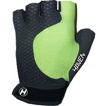 cyklistický dres Rukavice HAVEN KIOWA SHORT černo/zelené XL