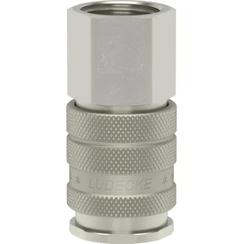 ESIG 38 IAB (rychlospojka Industry G3/8" vnitřní ventil, DN10, mosaz nikl.)