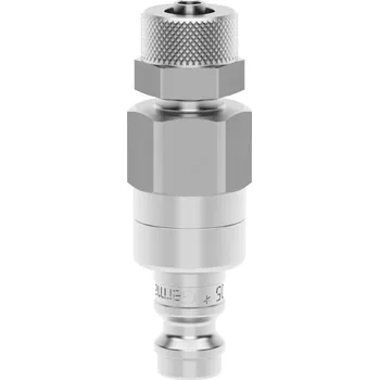 Fitinka ESME 4 SQAB (vsuvka Mini 6/4mm, ventil, DN5, nerez)