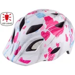 Dětská cyklistická helma Etape Pluto Light bílá/růžová - XS/S 48-52 cm