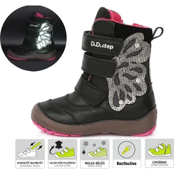 Dívčí zimní obuv D.D.Step W023-219M Velikost: 35