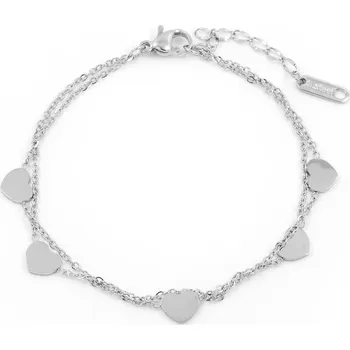 Náramek BRUNOshop.cz Dvojitý náramek SRDÍČKA