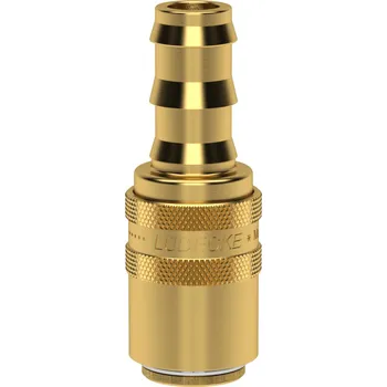 ESH 10 TAB (rychlospojka ESH 10mm Push-lock ventil, DN9, mosaz)