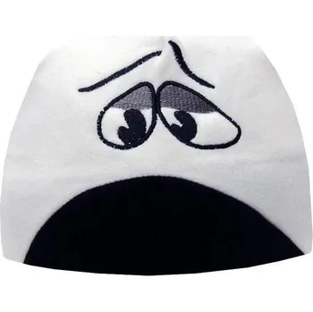 Čepice Mess Zimní čepice CP838 Bored bílá