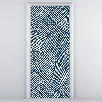 Fototapeta LuxusniObrazy.cz Fototapeta na dveře - 3D linie