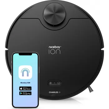 Robotický vysavač Niceboy ION Charles i9 černý