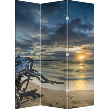 Paraván LuxusniObrazy.cz Paraván - Moře se západem slunce