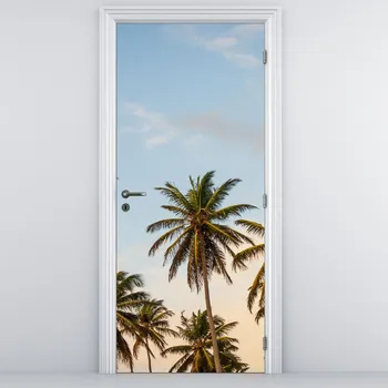 Fototapeta LuxusniObrazy.cz Fototapeta na dveře - Palmy