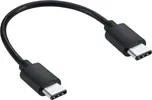 Winner USB-C/USB-C 20 cm černý