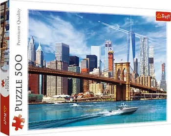 Puzzle Trefl Výhled na New York 500 dílků