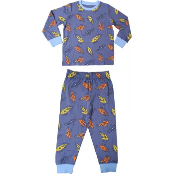 Chlapecké pyžamo Chlapecké pyžamo modré WOLF S2155D Velikost: 104