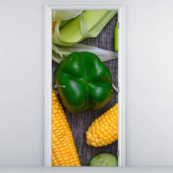 Fototapeta LuxusniObrazy.cz Fototapeta na dveře - Zelenina