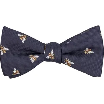 Motýlek Bubibubi Tmavomodrý motýlek s včelami